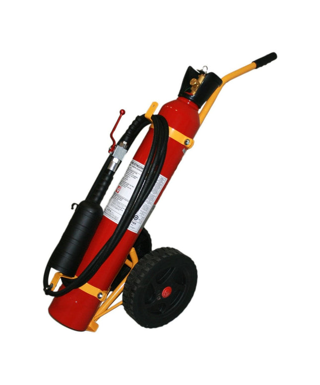 10 kg CO2 slukker med kørestel