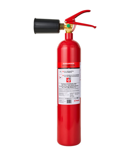 2 kg CO2 slukker