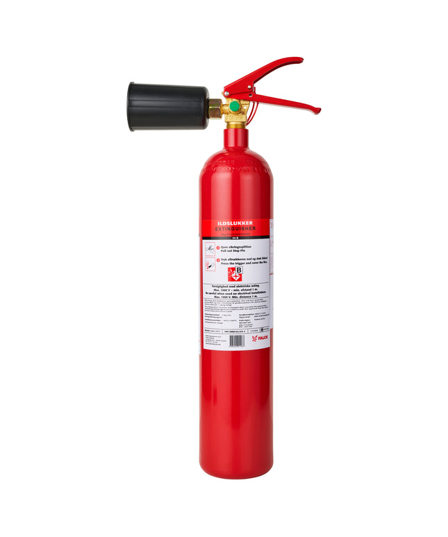 2 kg CO2 slukker