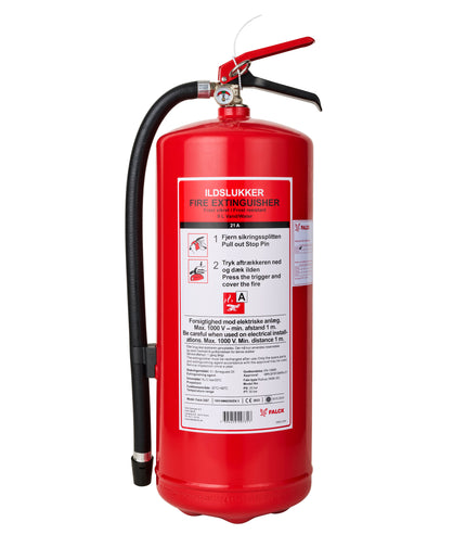 9 liter vandslukker frostsikret