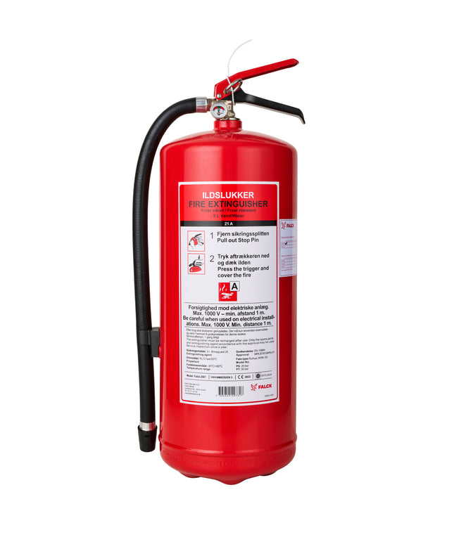 9 liter vandslukker frostsikret