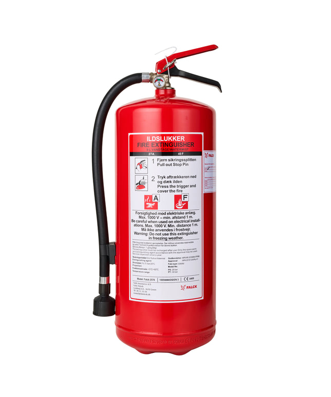 Watermist slukker - 9 liter