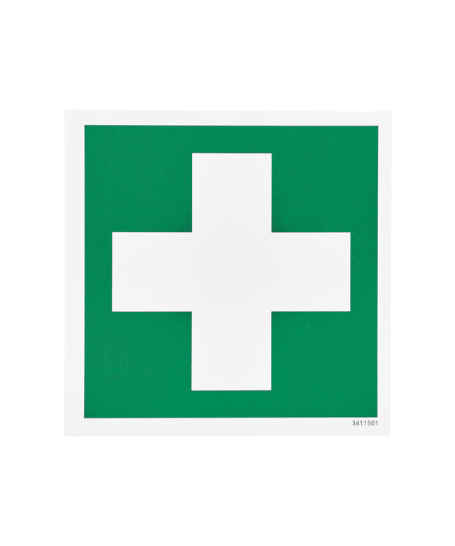 Skilt - Forbindskasse vinkelmodel mat 200x200 mm