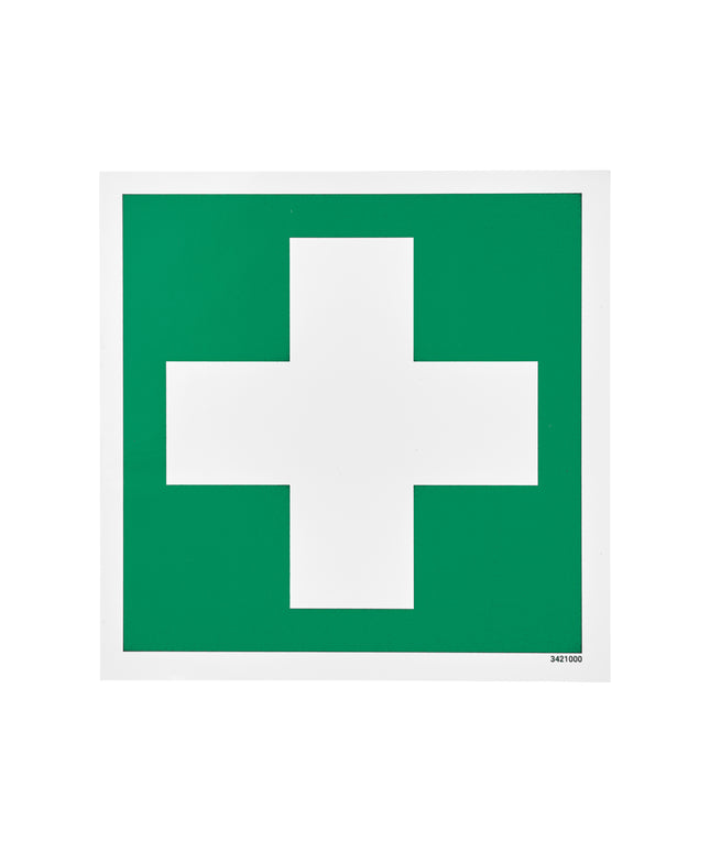 Folie - Førstehjælp, mat 148x148 mm