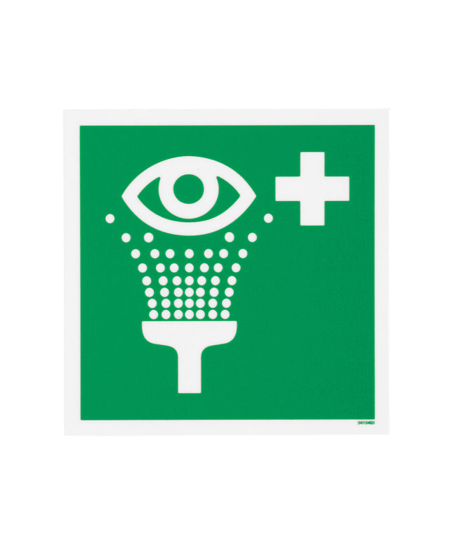 Folie, Øjenskyl - 150x150 mm, efterlysende