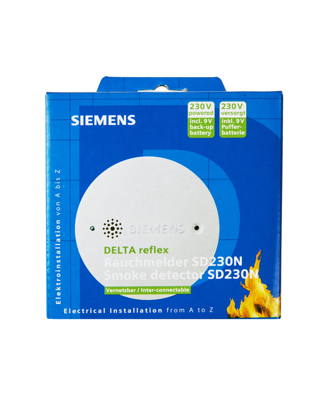 Røgalarm trådført til seriekobling