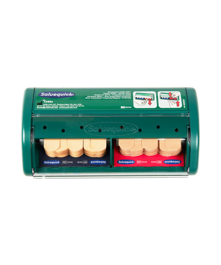 Plasterautomat kombi af plast og tekstil plaster