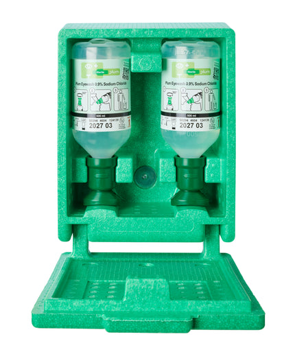 Øjenskyllestation inkl. 2 flasker