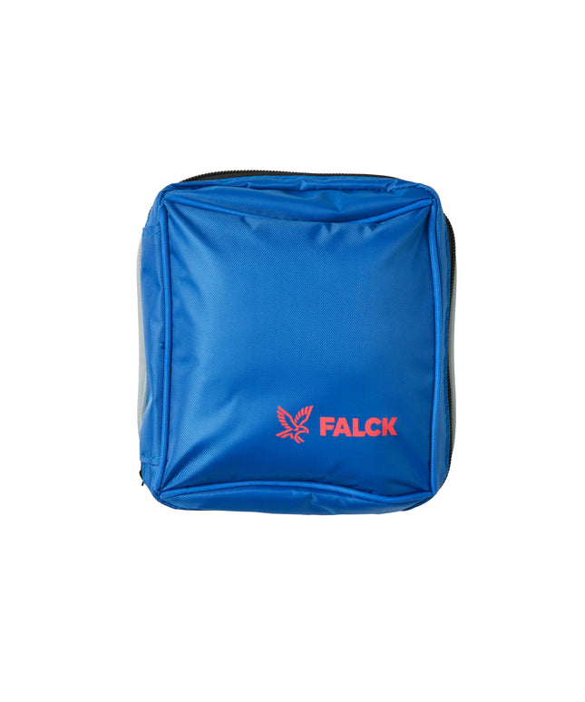 Førstehjælpskasse til bil i blå