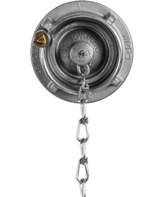 Slutdæksel B - 3" med lås uden nøgle