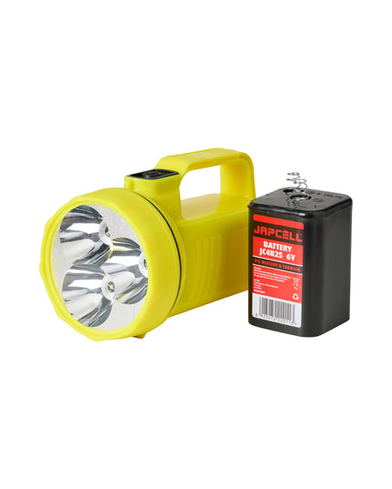 Ekstra batteri til stor 6 V LED håndlygte (kun batteriet)