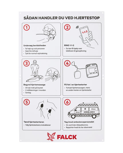 AED Actioncard 420x275mm SK MA