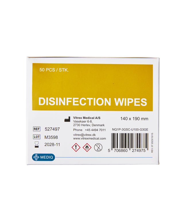 Desinfektions-servietter 50 stk.