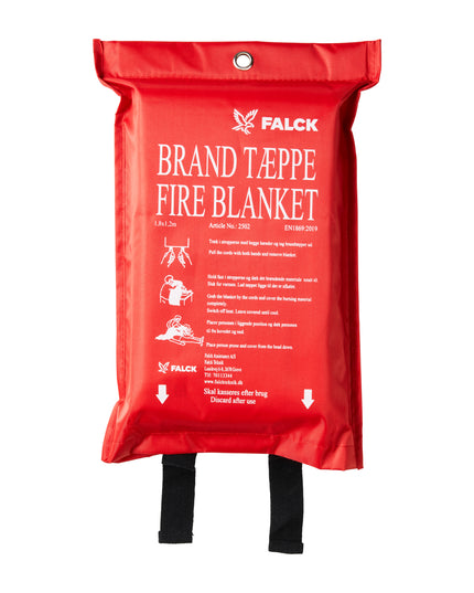 Brandtæppe i etui 180 x 120 cm
