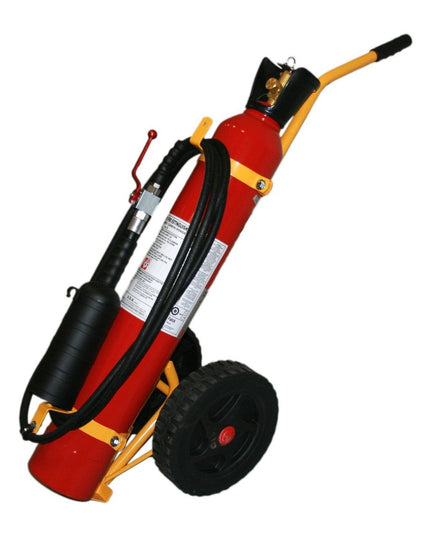 10 kg CO2 slukker med kørestel
