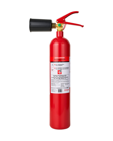 2 kg CO2 slukker