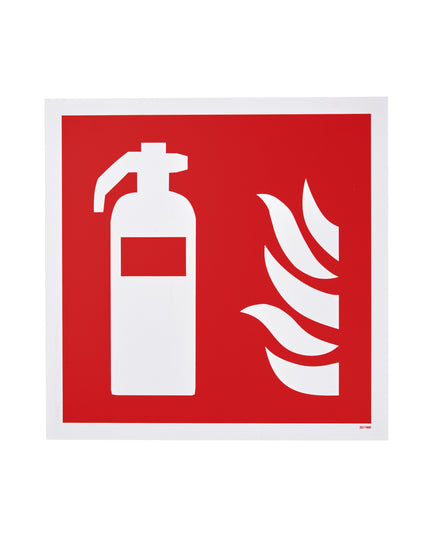 Skilt håndildslukker, mat 300x300 mm