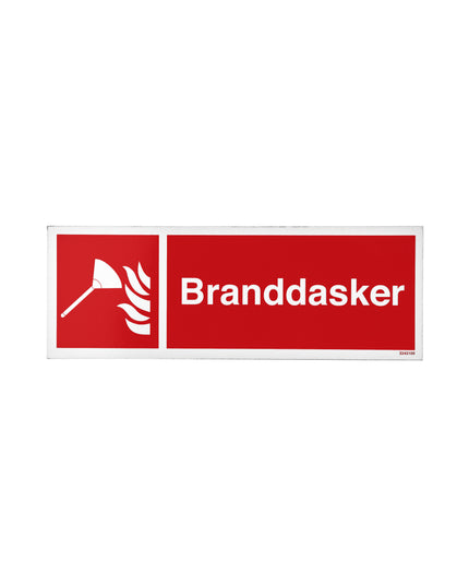 Skilt branddasker