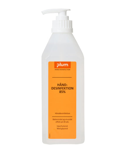 Hånddesinfektion 85% - 600 ml.
