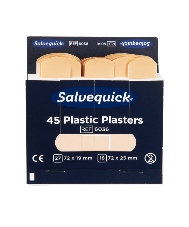 Plaster plast - Refill 6 x 45 stk.