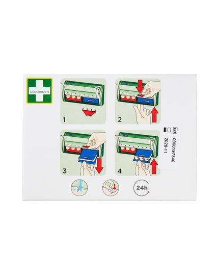Plaster tekstil  - Refill 6 x 40 stk.