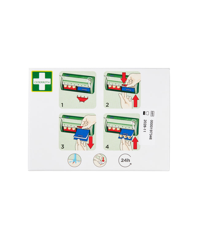 Plaster tekstil  - Refill 6 x 40 stk.