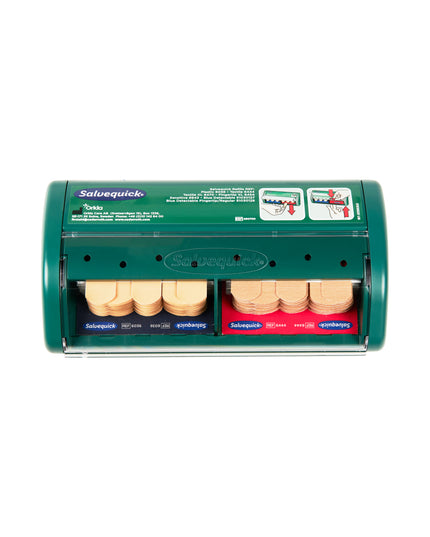 Plasterautomat kombi af plast og tekstil plaster