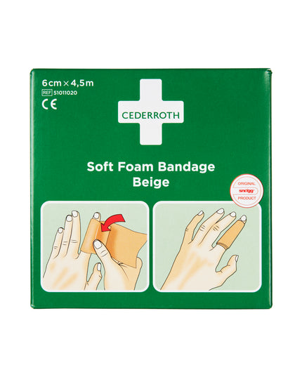 Plaster - soft neutral 6 cm x 4,5 meter