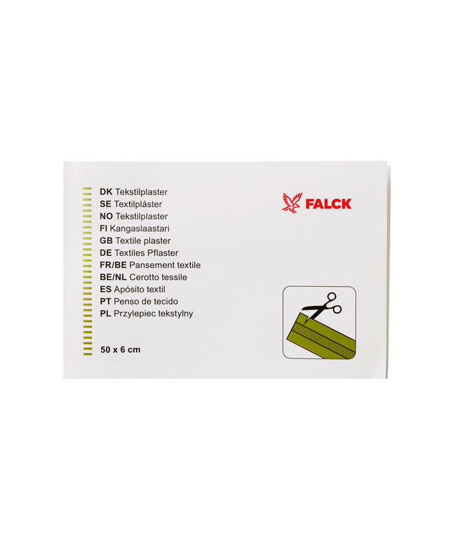 Plaster tekstil klip selv - str. 6x50 cm