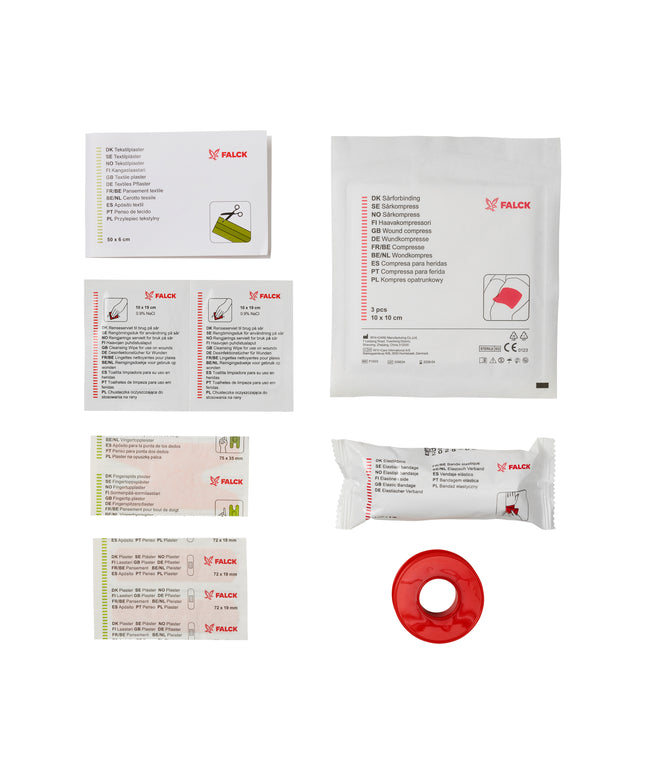 Plaster/gazekompres genopfyldning