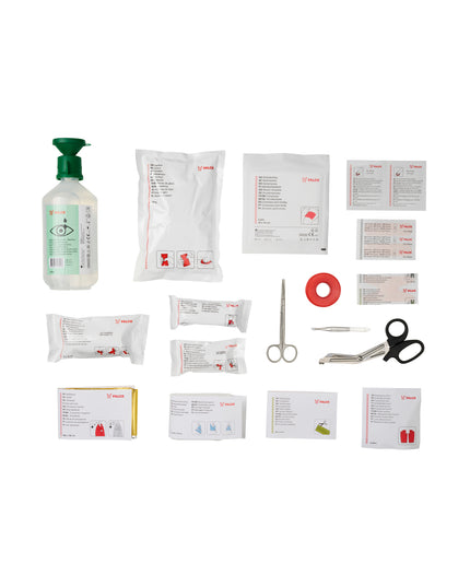 Engangskøb af komplet genopfyld til Nødhjælpskuffert - stor