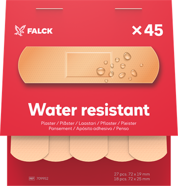 Plaster plast - Refill 6 x 45 stk. i to størrelser.