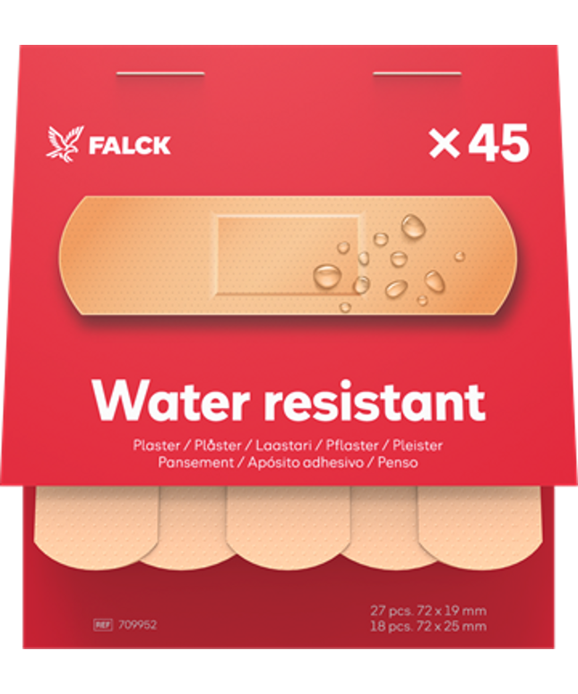 Plaster plast - Refill 6 x 45 stk. i to størrelser.
